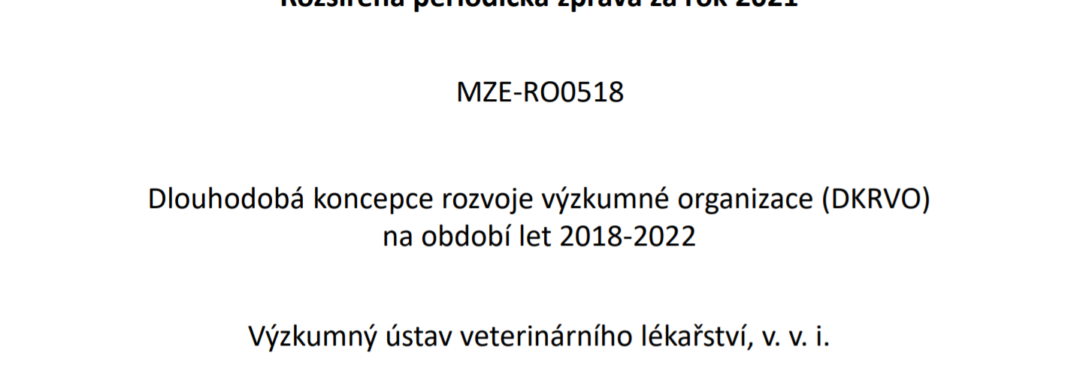 Hodnocení výsledků vědecké činnosti na VÚVeL